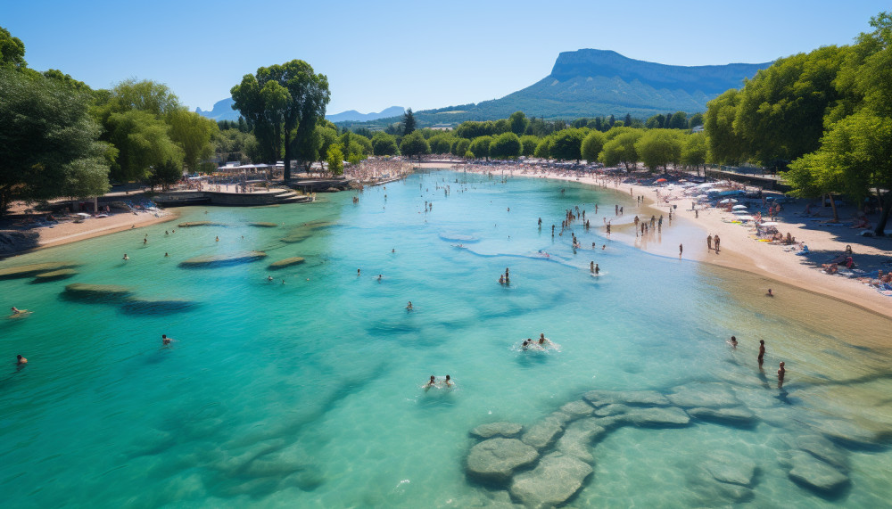 A la découverte des magnifiques plages et piscine de la ville d’Annecy