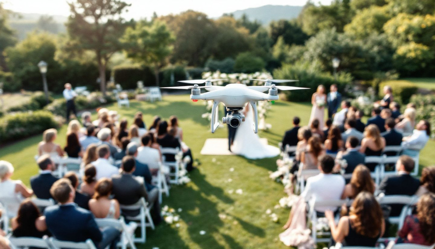 Comment choisir le meilleur vidéaste drone pour votre mariage