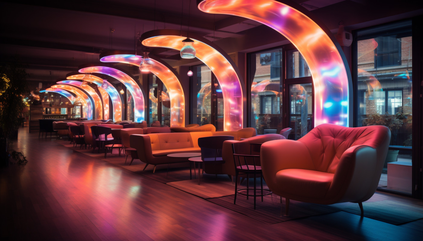 Comment les lumières néon LED redéfinissent le design et l'architecture futuriste